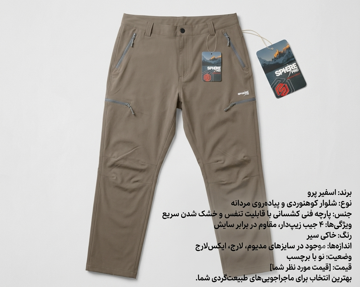 شلوار اسفر پرو